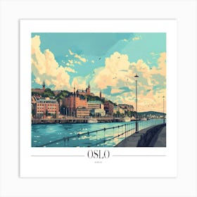 Oslo Art Print