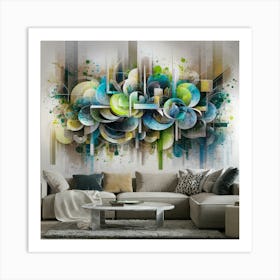 Abstract Painting 2 Art Print