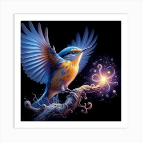 Magic Bird Art Print