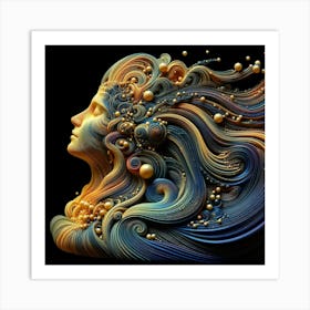 Fractal Art 9 Art Print