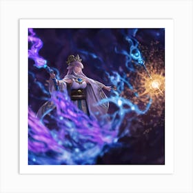 Arcane Mage 2 Art Print