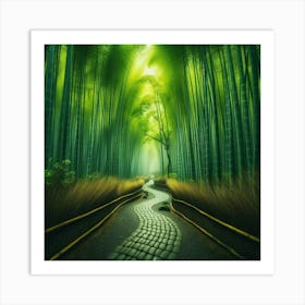 Bamboo Forest 10 Art Print