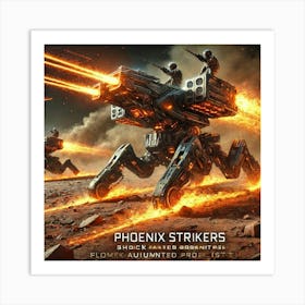 Phoenix Strikers Rapid Deployment Art Print