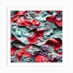 Plastic Flood 2 Art Print