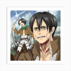 Attack On Titan 2 Art Print