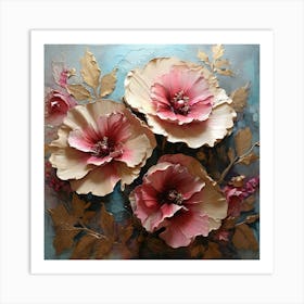 Hollyhock 4 Art Print