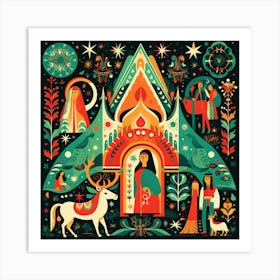 Nativity Scene 11 Art Print