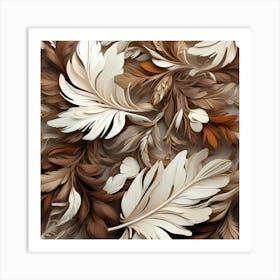 Boho Whispers of Elegance 4 Art Print