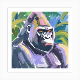 Mountain Gorilla 04 Art Print