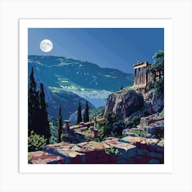 Acropolis 8 Art Print