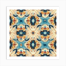 Floral Pattern Art Print