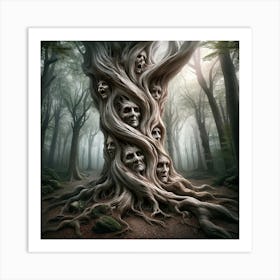 Tree Of The Dead Art Print