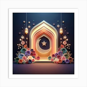 Muslim Eid Ul Fitr Art Print