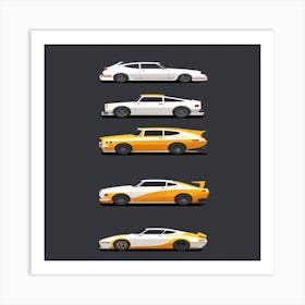 Cars Poster 2 Art Print