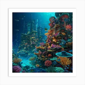 Under The Sea 3 Art Print