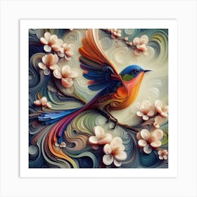 Colorful Bird 1 Art Print