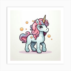 Unicorn Illustration Art Print