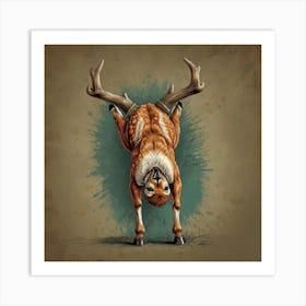 Deer! 5 Art Print