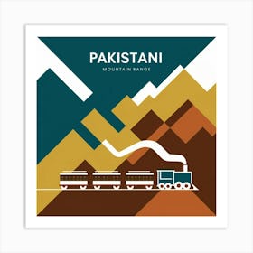 Mountain Range Art Print