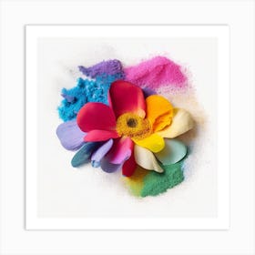 Colorful Flower 2 Art Print