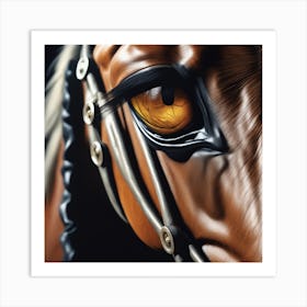 Eye Of The Horse 4 Art Print