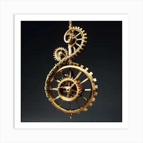 Clockwork Gears Art Print