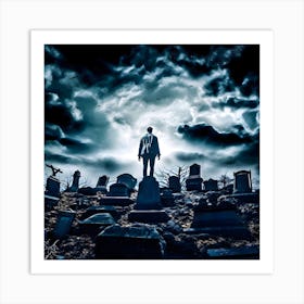 Graveyard Art Print