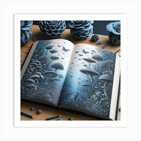 Book Art 1 Art Print