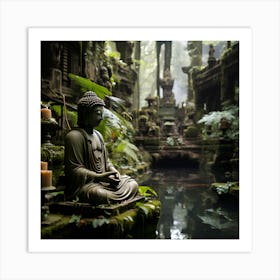 Buddha Series01 Csaba Fikker For Ai Art Depot 13 Art Print