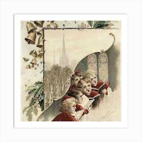 Vintage Christmas 20 Art Print