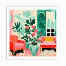 'Living Room' Art Print