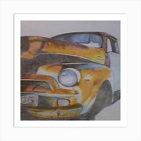 Old Truck Art Print