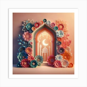 Islamic Muslim Art Art Print