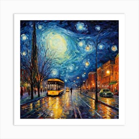 Starry Night 10 Art Print