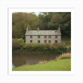 House By The River Art Print