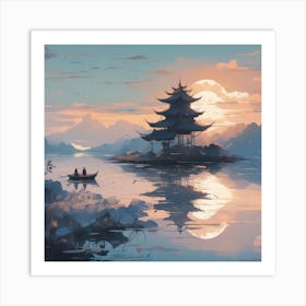 Asian Painting Art Print