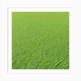 Green Grass 3 Art Print