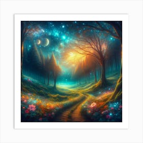 Fairytale Forest Art Print