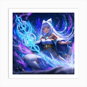 Arcane Mage 3 Art Print