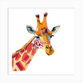 Giraffe 04 1 Art Print