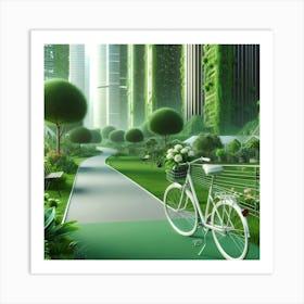 Green City Art Print