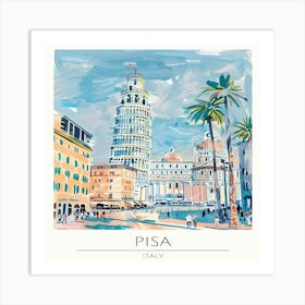 Pisa a Art Print