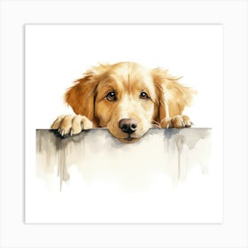 Golden Retriever 4 Art Print