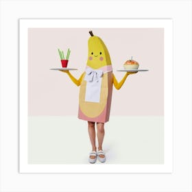 Banana Costume Art Print