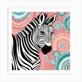 Zebra 1 Art Print