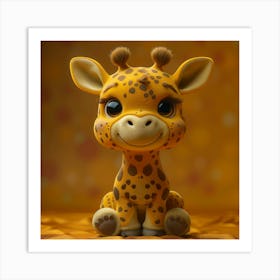 Giraffe 54 Art Print