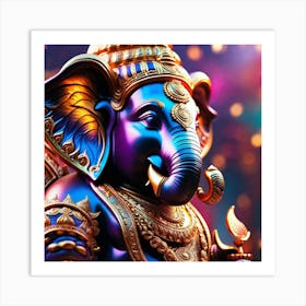 Ganesha 4 Art Print