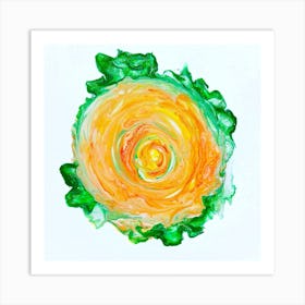 Garden. Flowers. Rose 7 Art Print