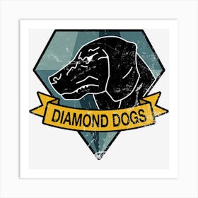 Trending Mgs Diamond Dogs Art Print