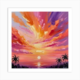 Sunset 13 Art Print